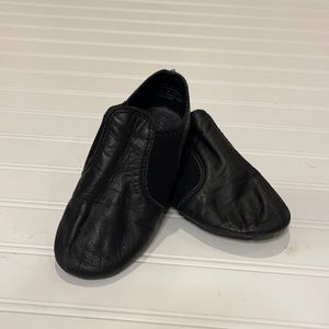 Black Capezio Jazz Shoes size 13